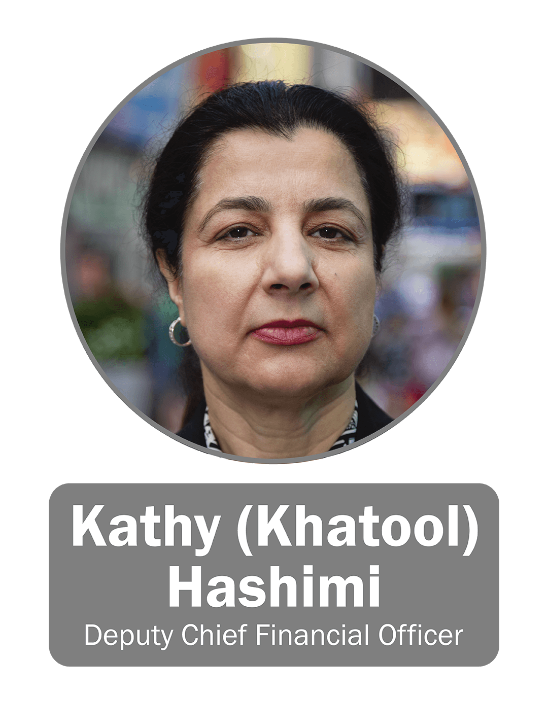 Kathy (Khatool) Hashimi | Deputy Chief Financial Officer