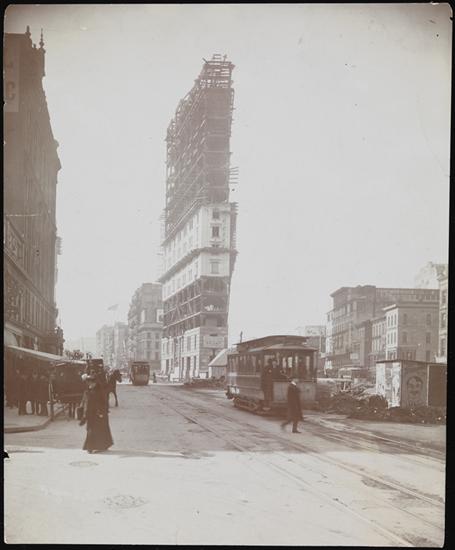Byron Company. Buildings, Times Building Under Construction, ca. 1903. Museum of the City of New York. 93.1.1.16687