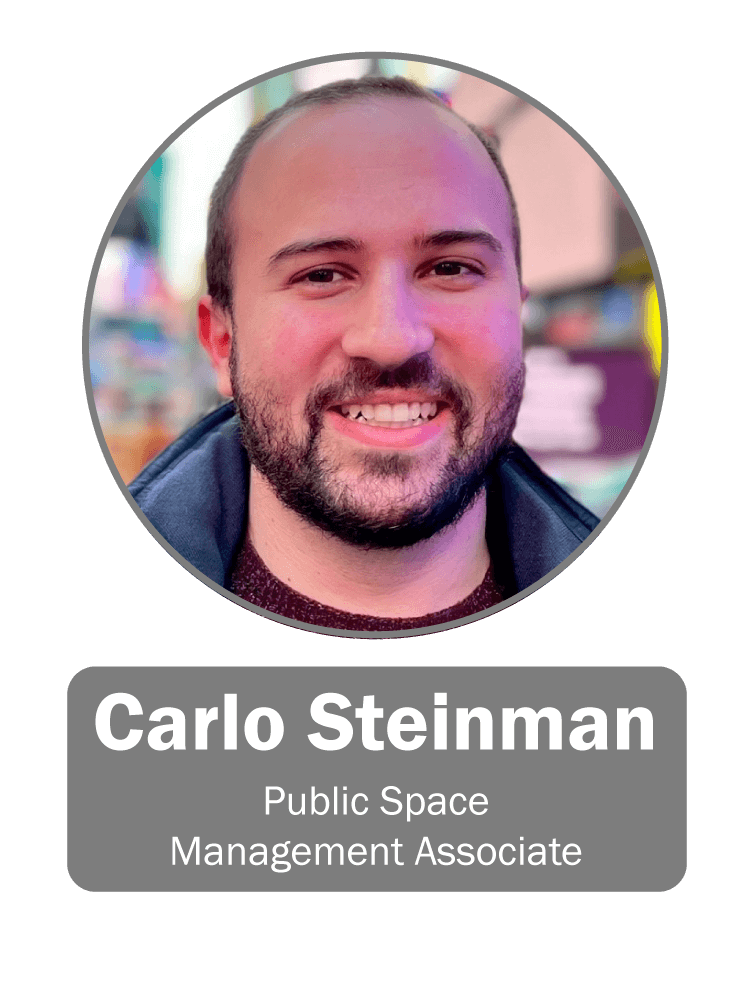 Carlo Steinman | Public Space Management Associate