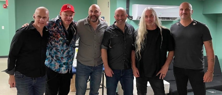 Mike DelGuidice and his band
