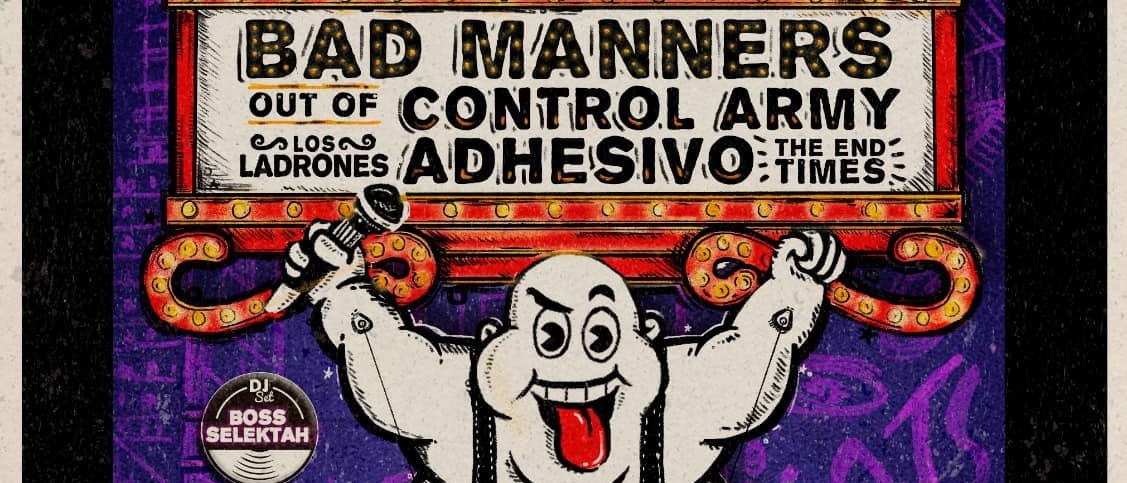 New York Ska Night: Bad Manners, Out Of Control Army, Adhesivo, Los Ladrones & The End Times
