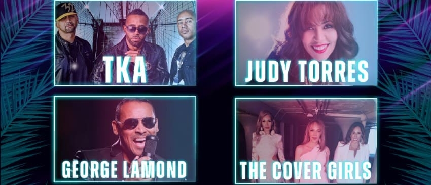 Photos of TKA, Judy Torres, George Lamond, The Cover Girls