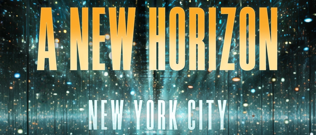 Promotional poster for Bassnectars A New Horizon performance in New York City